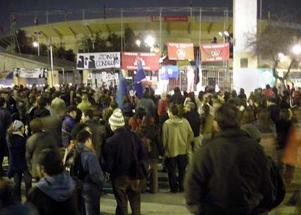 Estadio nacional, Santiago Chile