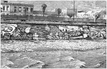 Mural río Mapocho